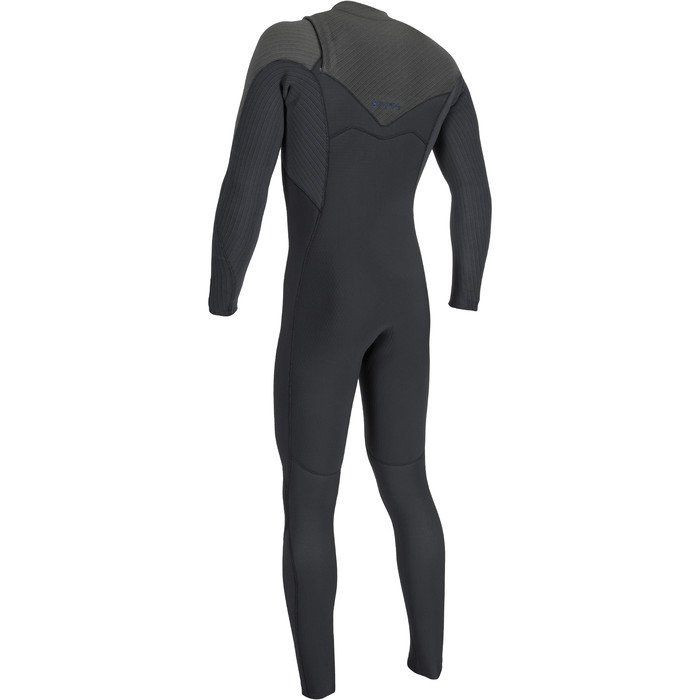 2024 O'Neill Mens Blueprint 5/4+mm Chest Zip Wetsuit 5541 - Black / Raven